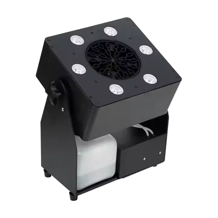 Neue Stil Fullcolor Blase Maschine Große Luft Säule Blase Maschine Fernbedienung Event Zeigen Hochzeit RGBW Blase Blasen Maschine