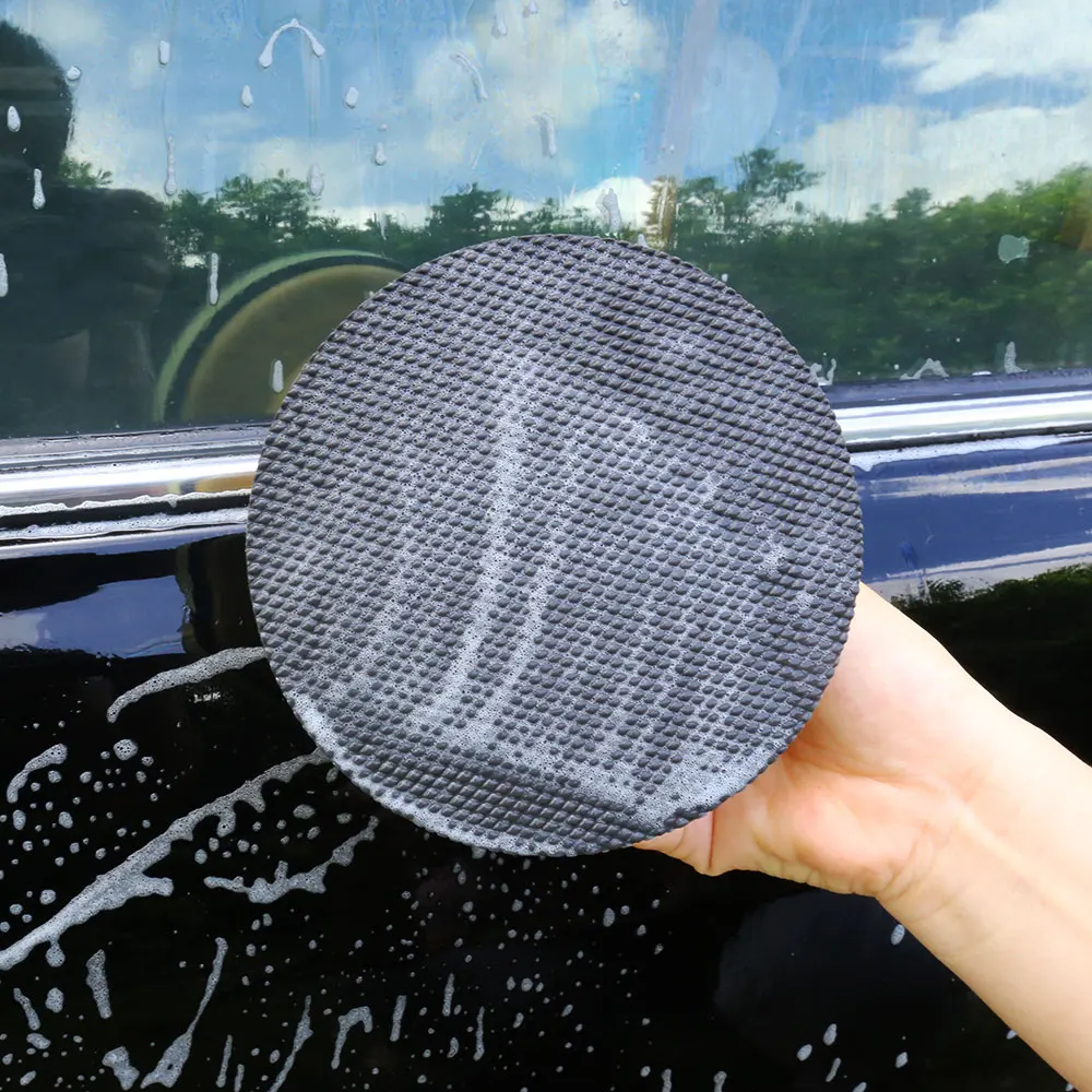 Polishing Pad Magic Clay Bar Heavy Car Wash Sponges Car Cleaning Pad Marflo Paint Care Before Sponge Polishing Wax 6 5 4 3 inch