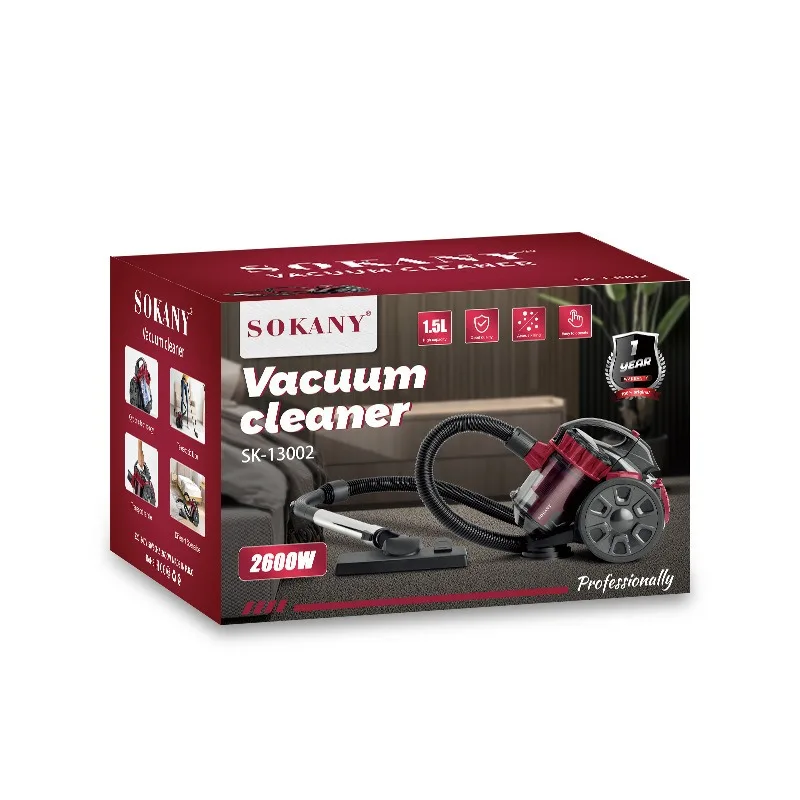 2025 جديد الاتحاد الأوروبي 220 فولت 2600 واط يده الأجهزة المنزلية الأفقية المكانس الكهربائية متعددة الوظائف السلكية عالية الطاقة إزالة الغبار #4