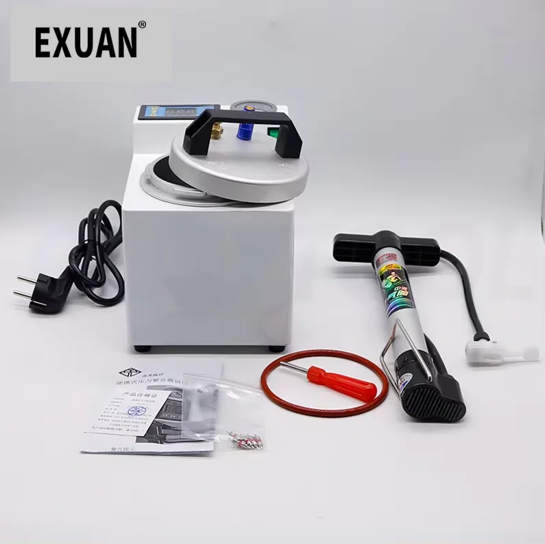 220V/110VDental Convenient Pressure Aggregator 65W 50hz Adsorption Denture Pressure Cooker Autoclave Pressure Cooking Teeth