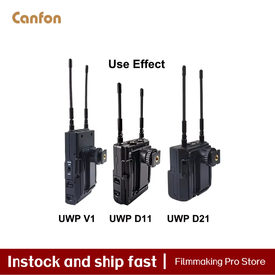 Canfon Holder Belt Clip and Hot Shoe Base Mount Adapter for SONY C1/V1/D11/D21 Saramonic RX fixe to Video Camera DSLR Camera