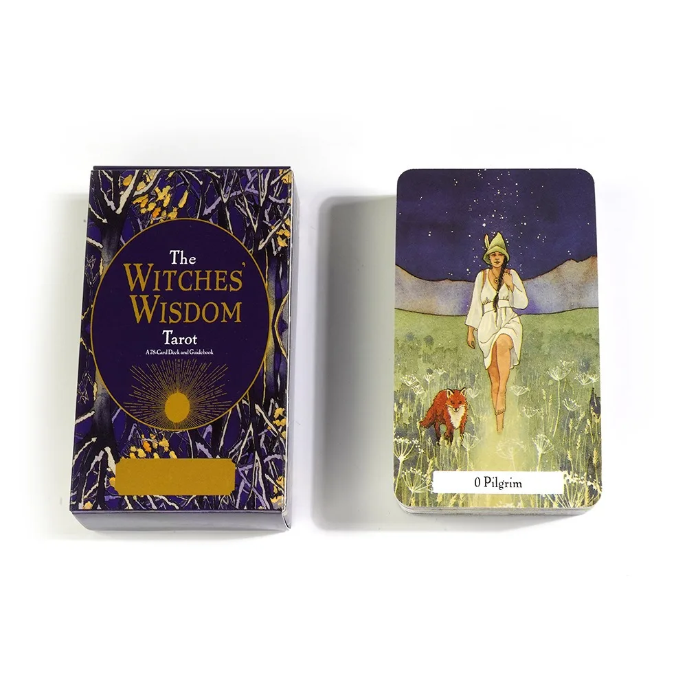 A 78-Card Deck 10.3*6cm The Witchesโ Wisdom Tarot