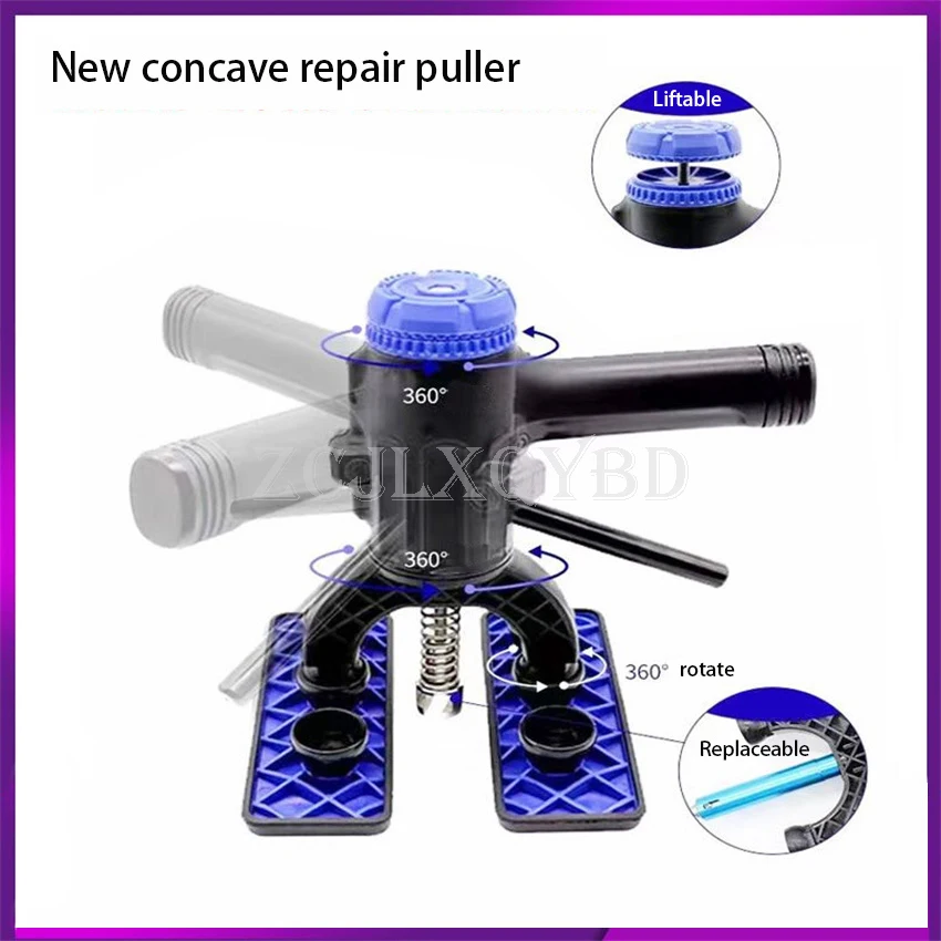 Car Dent Repair Lifter Tools Multi-purpose Adjustable Handle Puller Paintless Dent Pit Removal Repair Tool