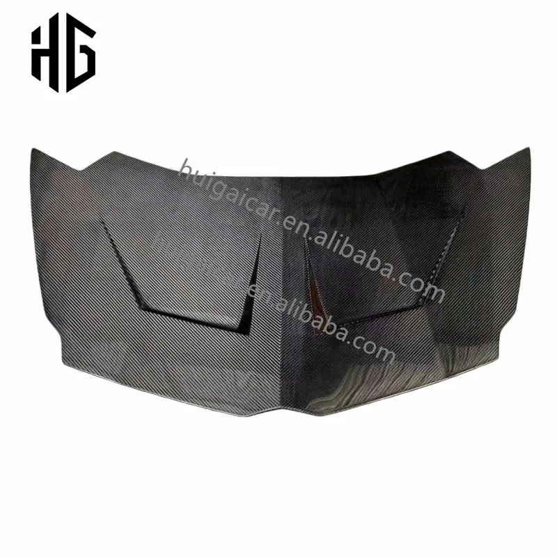 Good Fitment 1016 Style Carbon Fiber Engine Hood Cover for Lamborghini Aventador 2011-2015 LP700-4 LP720 LP750