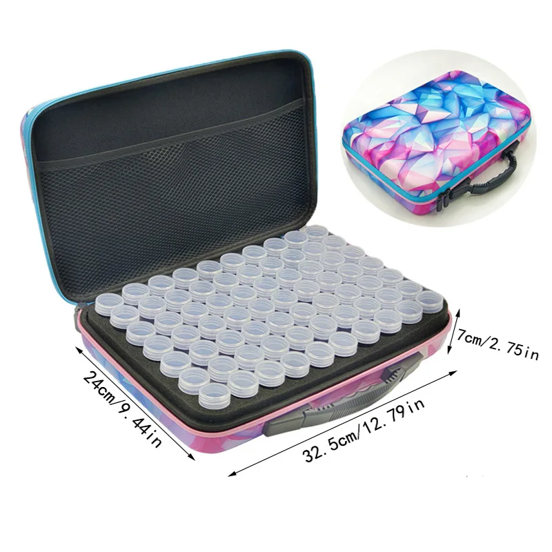 Diamond Painting Storage Beads Container Diamond Painting Art Tool Accessories 5d Dot Drill Pen Plastic Bottle Storage Box