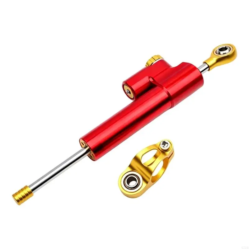 M76E Motorrad-Lenkungsdämpfer-Hardware-Kit mit goldener Klemmhalterung, Metallgehäuse und Straßengebrauch für Garagenarbeiten – Detail 5