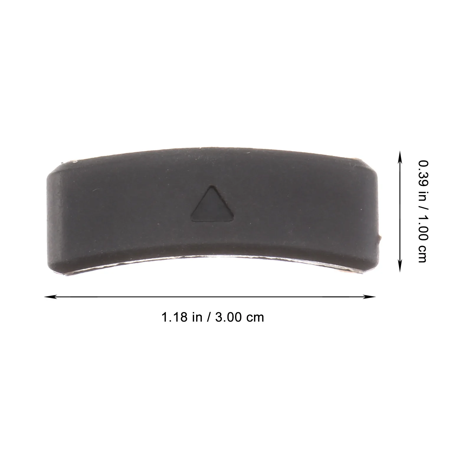 6Pcs Smartwatch Band Loop Silicone Connector Keeper Retainer Secure Rings for Watchbands Extra Length Hold Buckle Hole No Skin