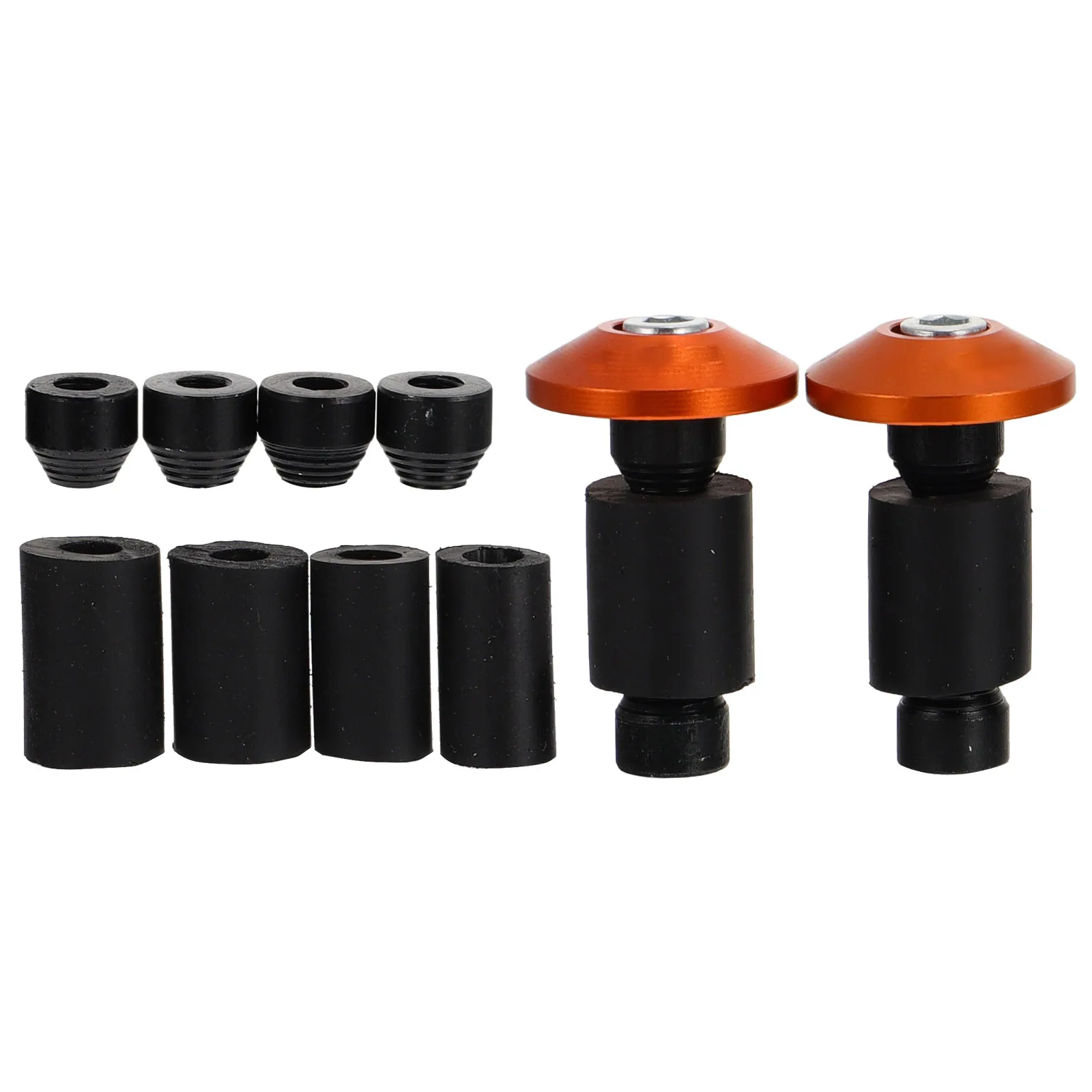 

Aluminum Alloy H Plug Balance Cap for Motorbike Durable Simple Design Protects Falls Cushion Long Service Practical Easy