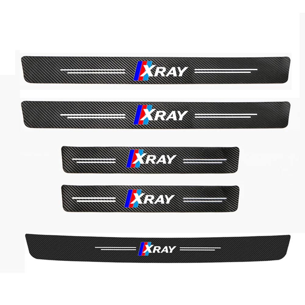 

4 шт. накладки на пороги из углеродного волокна для Lada XRAY