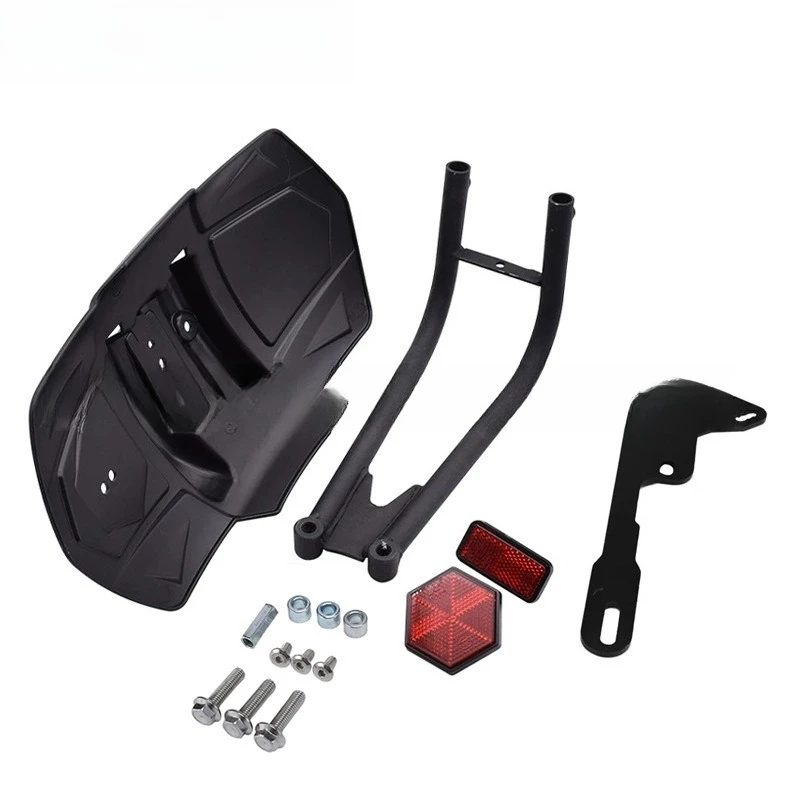 واقي الطين الممتد للحاجز الخلفي للدراجات النارية العالمية لسباقات الدراجات النارية في الشوارع، بديل سهل التركيب #4