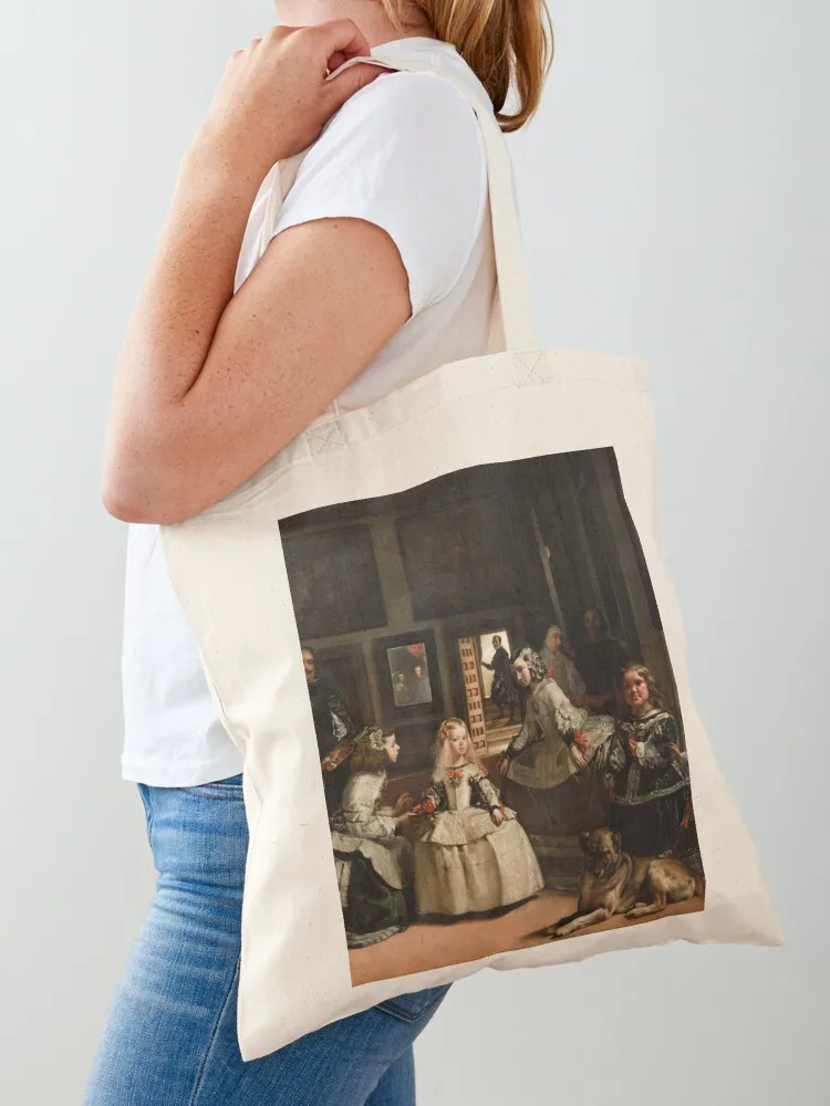 

Las Meninas Diego Velazquez Tote Bag Canvas bag for women canvas tote bags large size bags eco pack