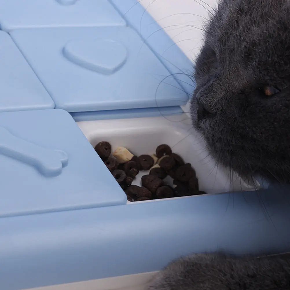 

Миска для медленного кормления собак, интерактивная развивающая игрушка-головоломка для поиска корма