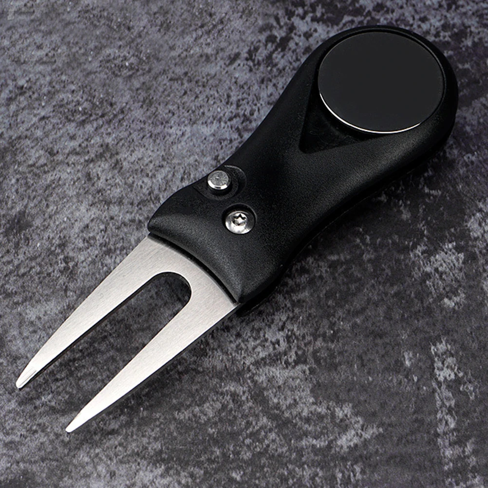 

Golf Green Fork Fix Divot Tool Foldable Repair Training Folding Grass Lawn