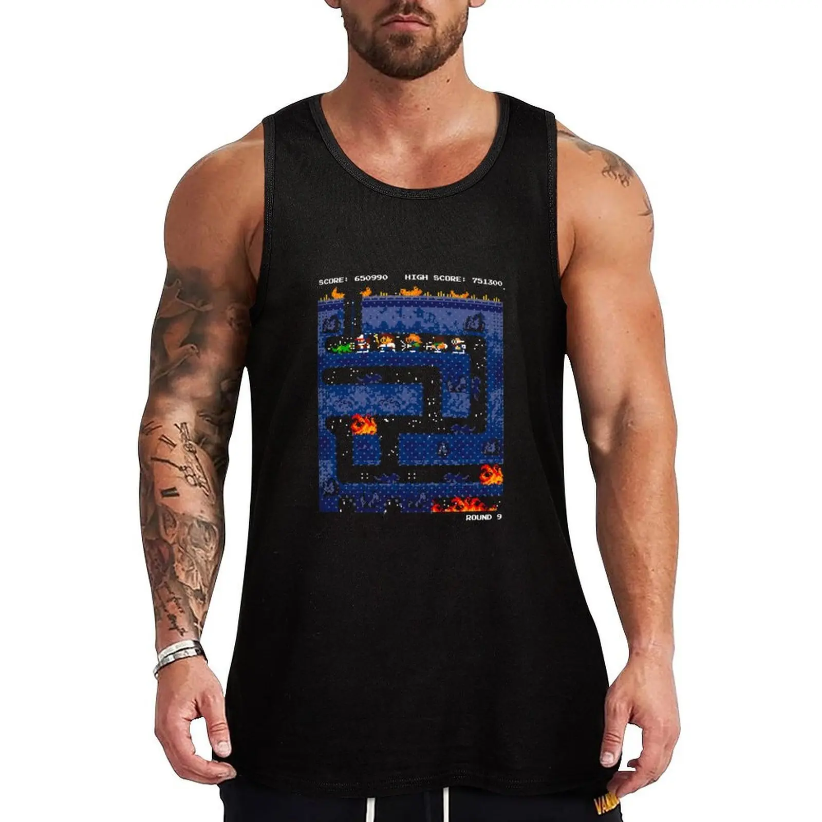 Demogorgon's Lair Tank Top Solid Tone Tank Top Simple Casual Everyday Wear