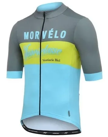 2024 Morvelo Cycling Jersey Summer Short Sleeve MTB Bike Cycling Clothing Ropa Maillot Ciclismo Racing Bicycle Clothes