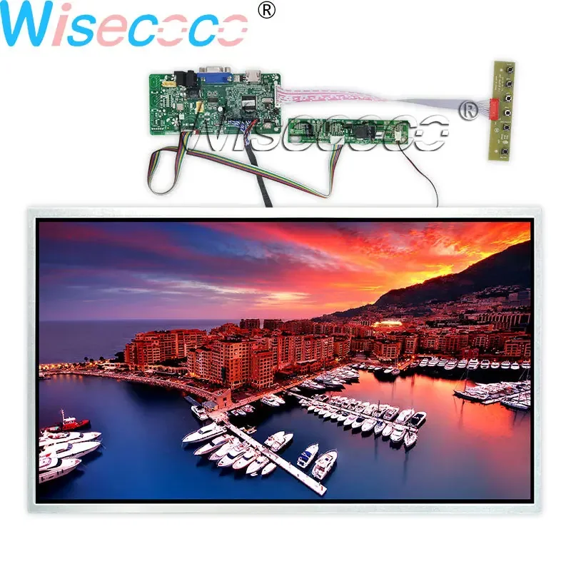 

Wisecoco-FHD Panel IPS LCD Screen, LVDS, 30 Pins, VGA, DVI, Driver Board, 1920x1080 FHD, 21.5 Inch