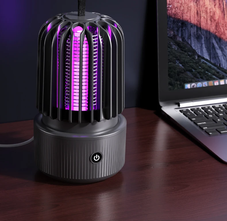 TINSOL Elektrische UV-Mückenfalle USB-Aufladbar Geeignet für Innen- und Außenbereich Mückenabwehrlampe – Detail 21