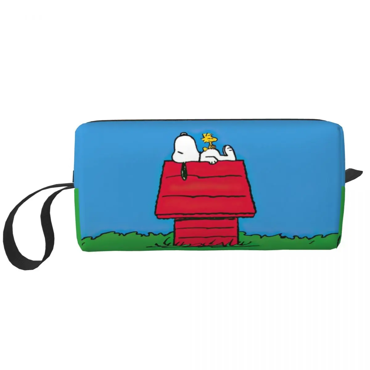 

Custom Cartoon Snoopy Travel Cosmetic Bag Women Toiletry Makeup Organizer Lady Beauty Storage Dopp Kit