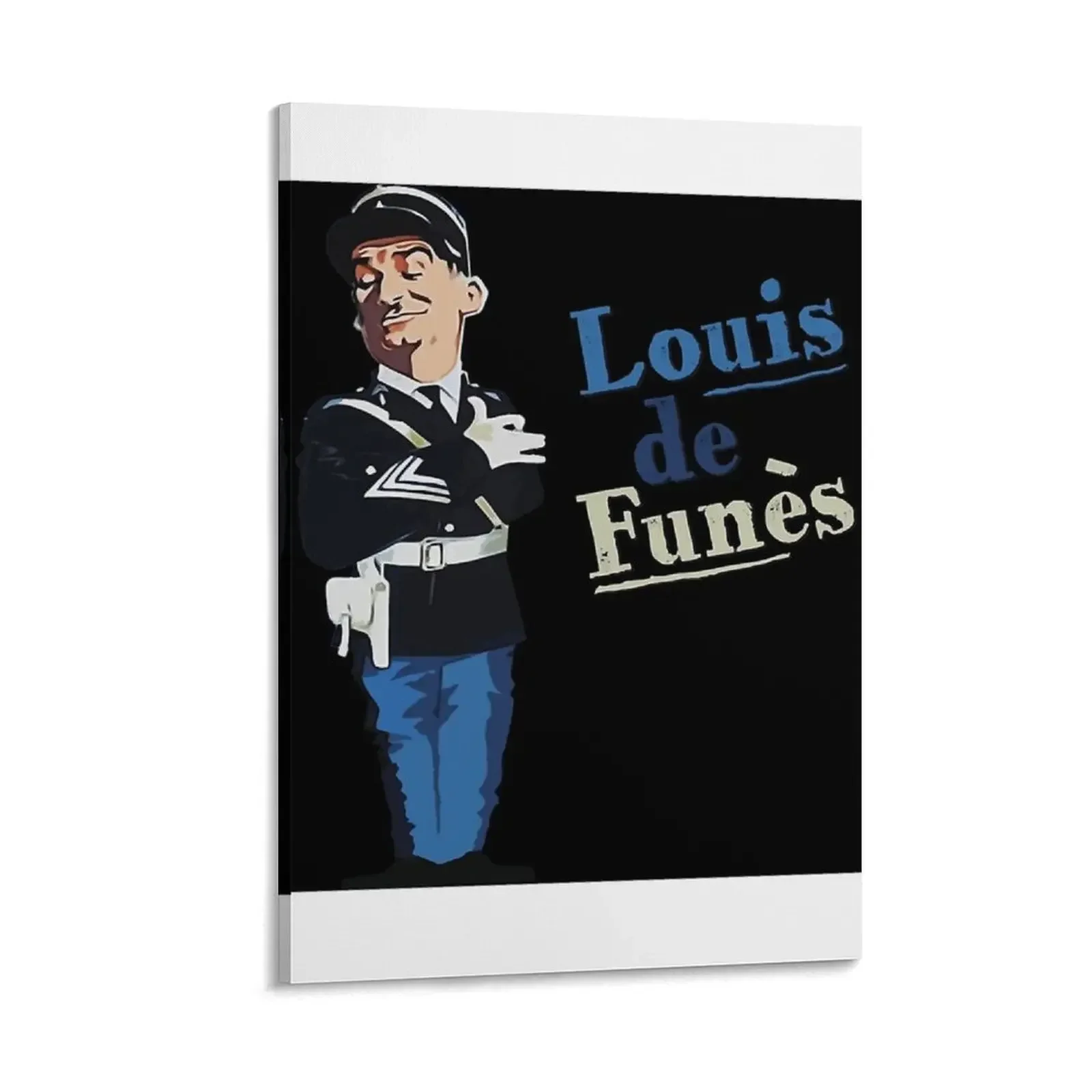 

Louis de Funes Canvas Painting Paintings on canvas for living room Decoration for bedroom anime room decor
