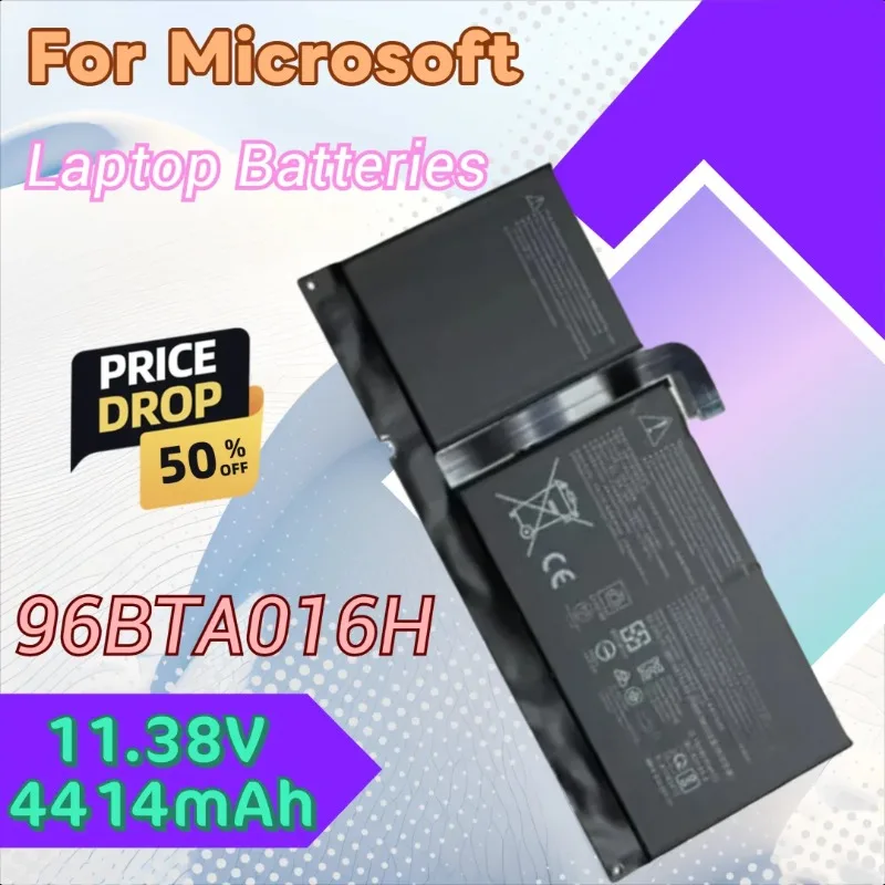 

Высококачественный новый аккумулятор 11,38 В 4414 мАч DYNC01 96BTA016H для Microsoft Surface Pro 8 Model 1983 1982 Series