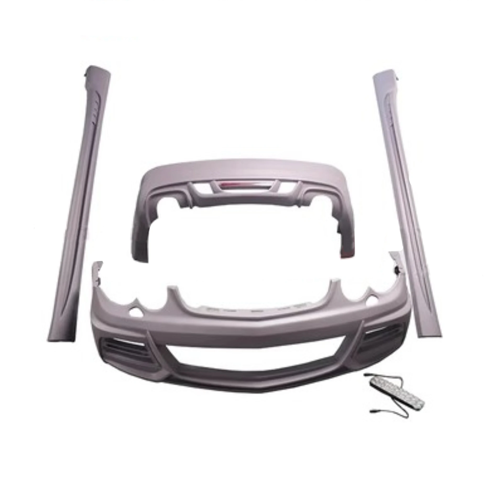 Front Rear Bumper Assembly Side Skirt for Mercedes Benz CLK W209 Tail Wing Convert  Body Kit Auto Accessories