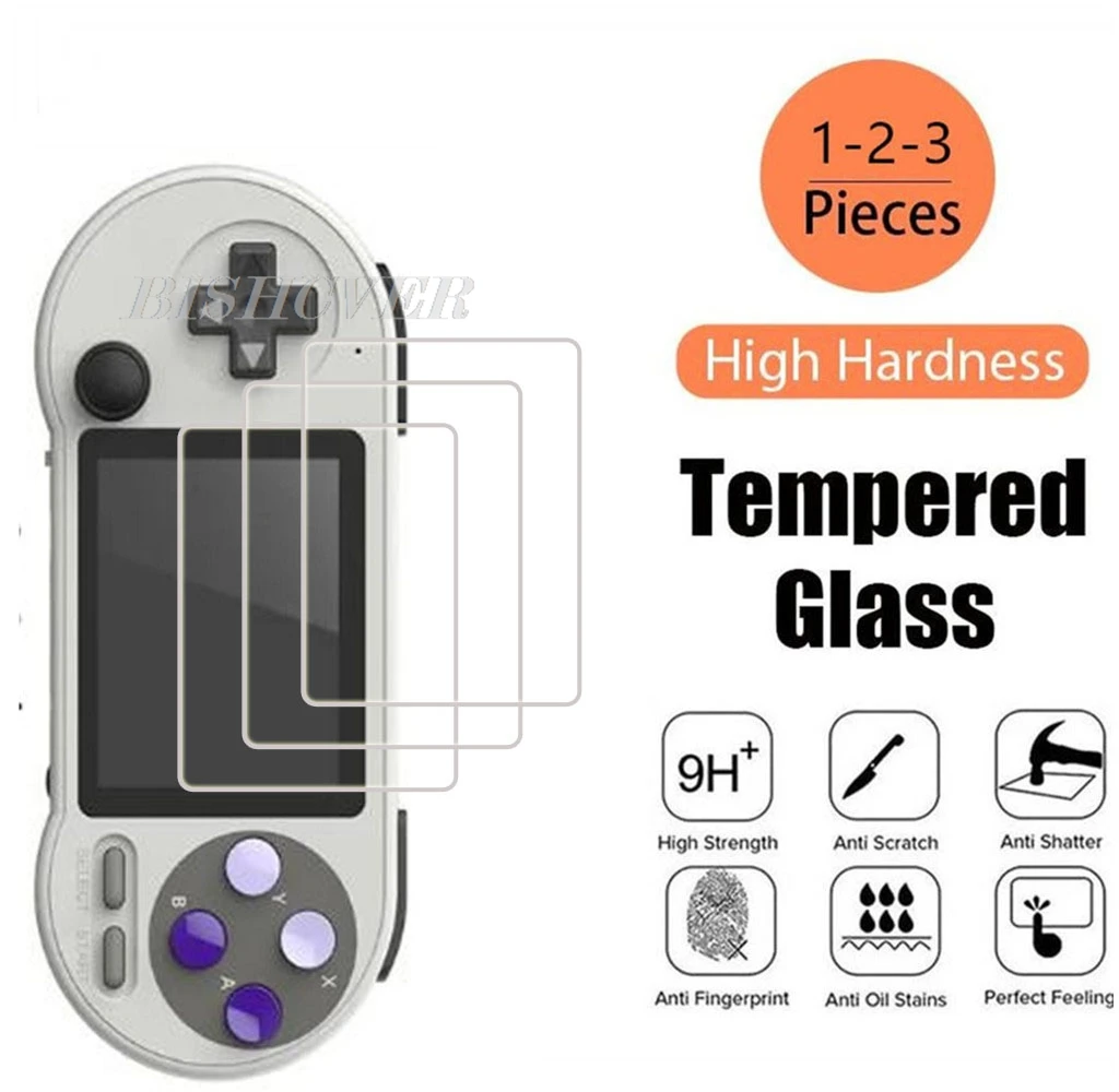 Tempered Glass FOR DATA FROG SF2000 3Inch DATAFROG SF 2000 Player Games Screen Protective Protector Phone Cover Film