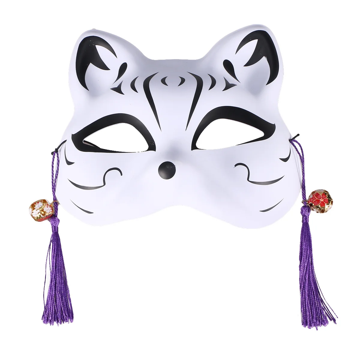 

2pcs Japanese Style Cat Plastic For Cosplay Photography Props Decorative Party Mask Cosplay Party Mask