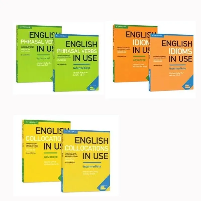 Imagem -04 - Cambridge English Color Printing Book Inglês Vocabulário em Uso Coleções Idiomas Frasal Livros