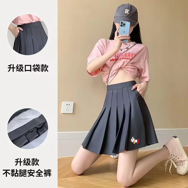 Spring Summer Golf Wear Women 2026 High Quality Golf Skirt High Waist A-line Short Skirt New Pleated Skirt Women Golf Clothing