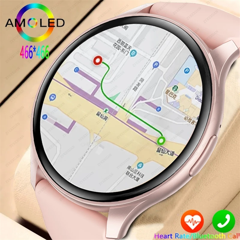 For Women Fashion1.43 inches Bluetooth Call Smartwatch Women Men AMOLED 466*466 HD Pixel Display Smartwatches Ladies 2025 New