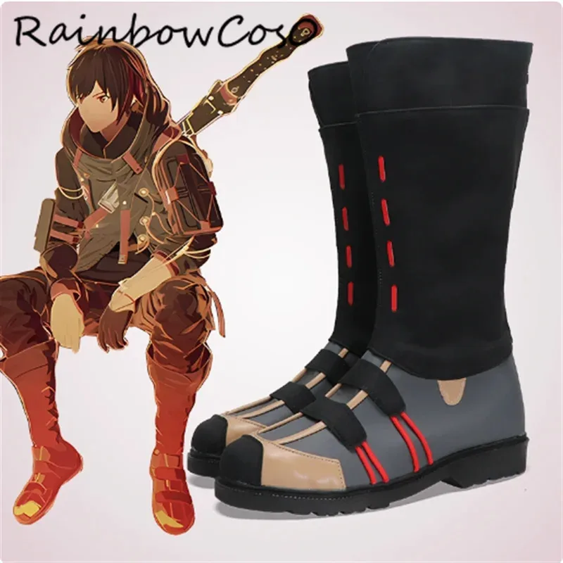 

Yuito Sumeragi SCARLET NEXUS Обувь для косплея Сапоги Игра Аниме Хэллоуин Рождество RainbowCos0 W4695
