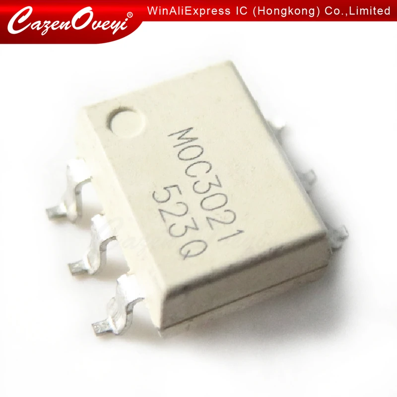 10pcs/lot MOC3021 MO3021 SOP6 SMDnew and original IC In Stock