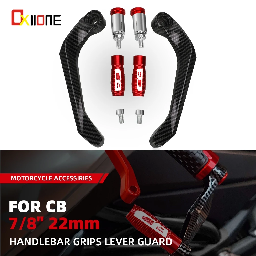 

FOR HONDA CB 500 F/X/R CB500F CB500X CB500R CB600F CB599 400 Motorcycle Handlebar Grips Guard Brake Clutch Levers Protector