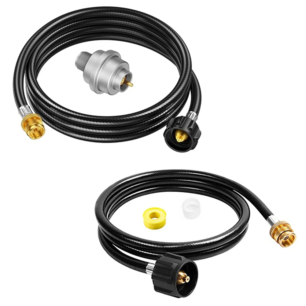 6FT Hose Propane Fuel Filter Camping Heater Hookup All-weather Performance 95 Impurity Capture 3-layer Construction