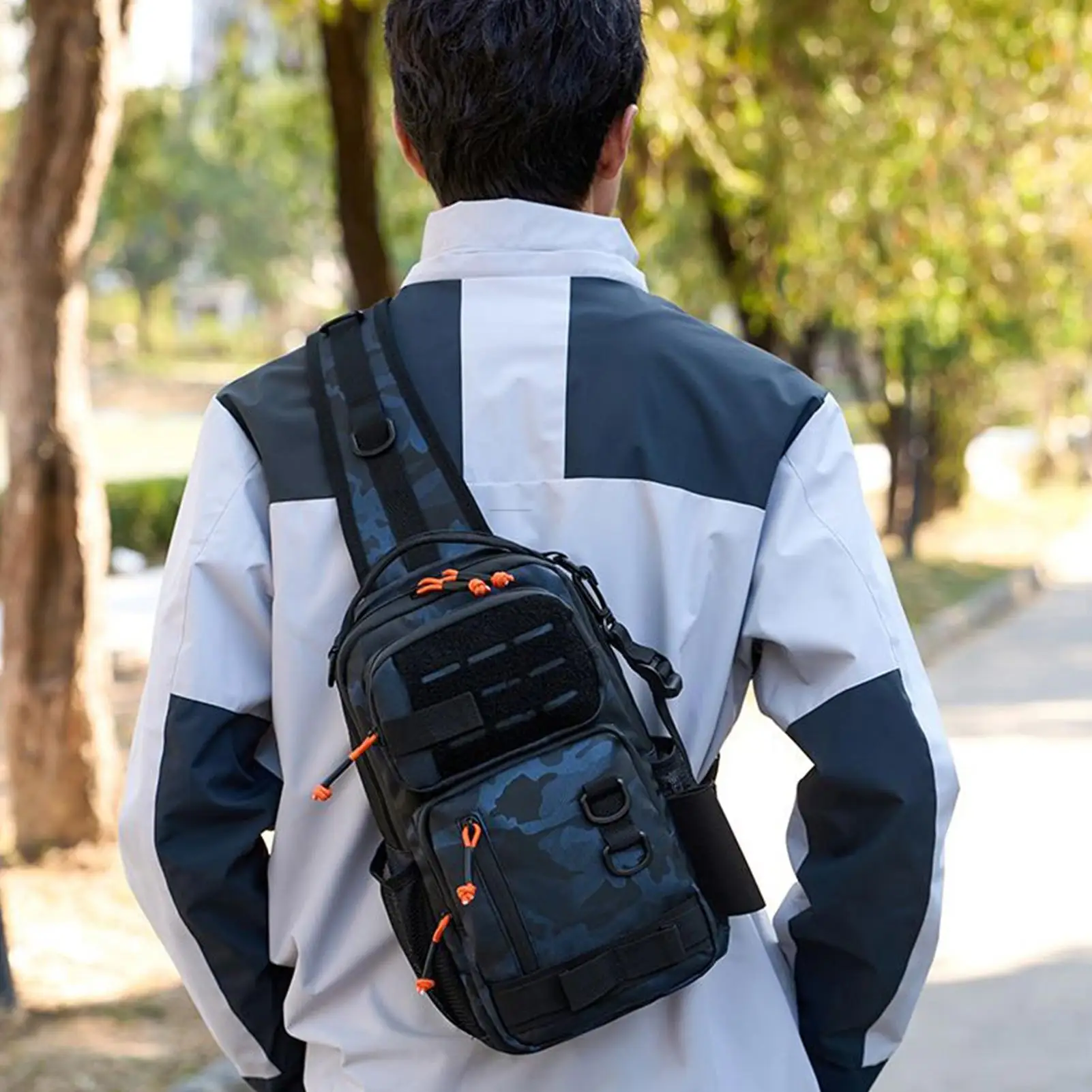 

Рюкзак для рыбалки, водонепроницаемая портативная сумка-слинг, обертывания для хранения рыбы для берега, профессиональный путешествия, серфинг, окунь для начинающих, морская вода