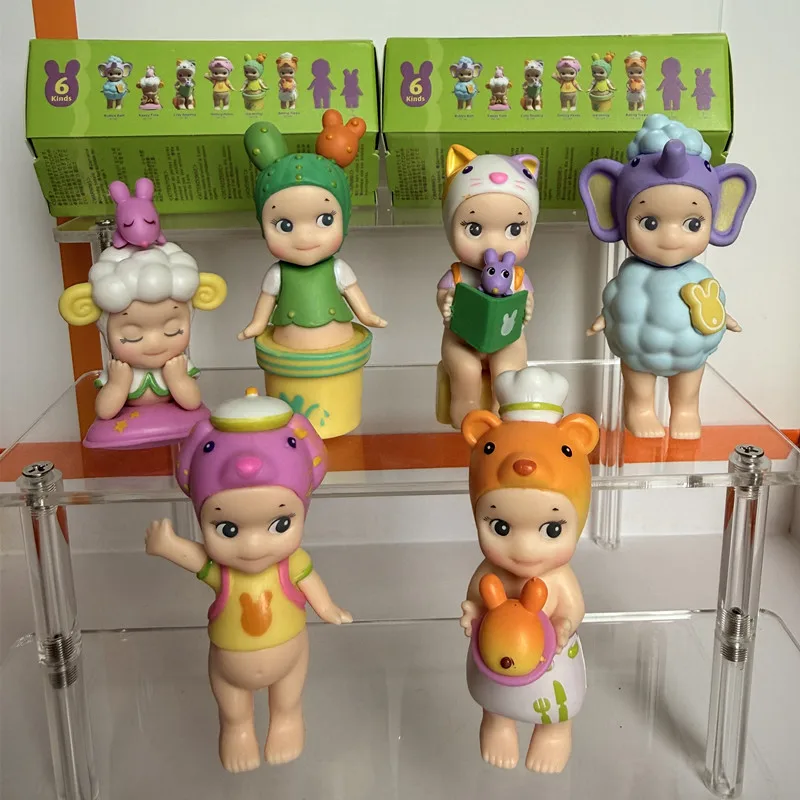 Cute Angels Come Home Series Blind Box Toys, Mini Dolls, New York Series, Desktop Ornaments, Birthday and Christmas Gifts