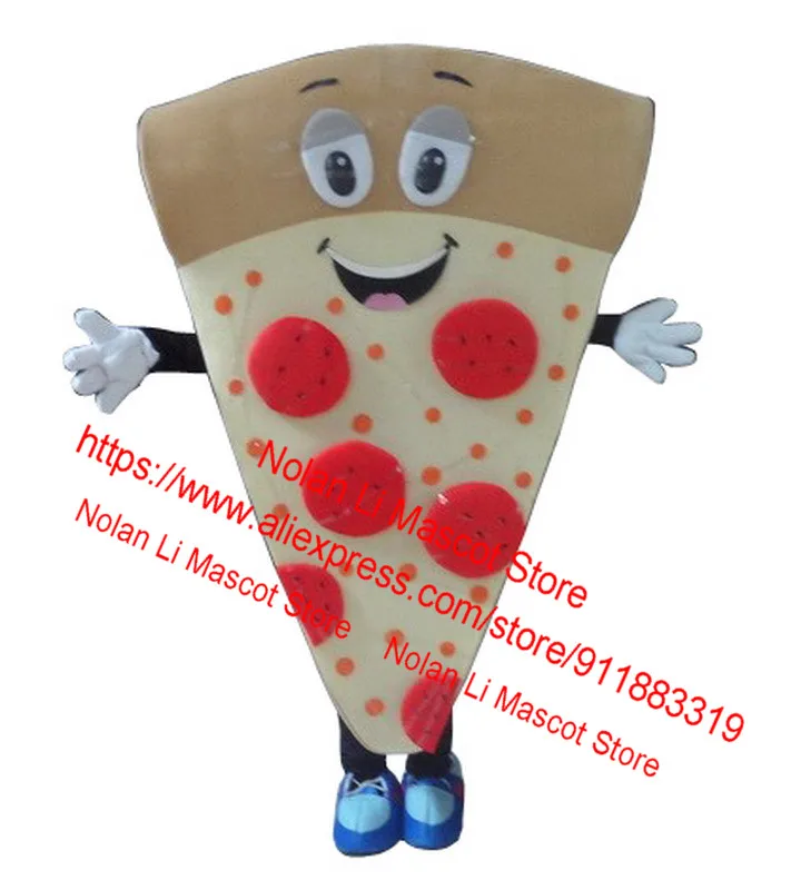 Fabrik verkauf Erwachsenen größe Eva Material 3 Stil Pizza Maskottchen Kostüm Cartoon Set Geburtstags feier Cosplay Maskerade 994