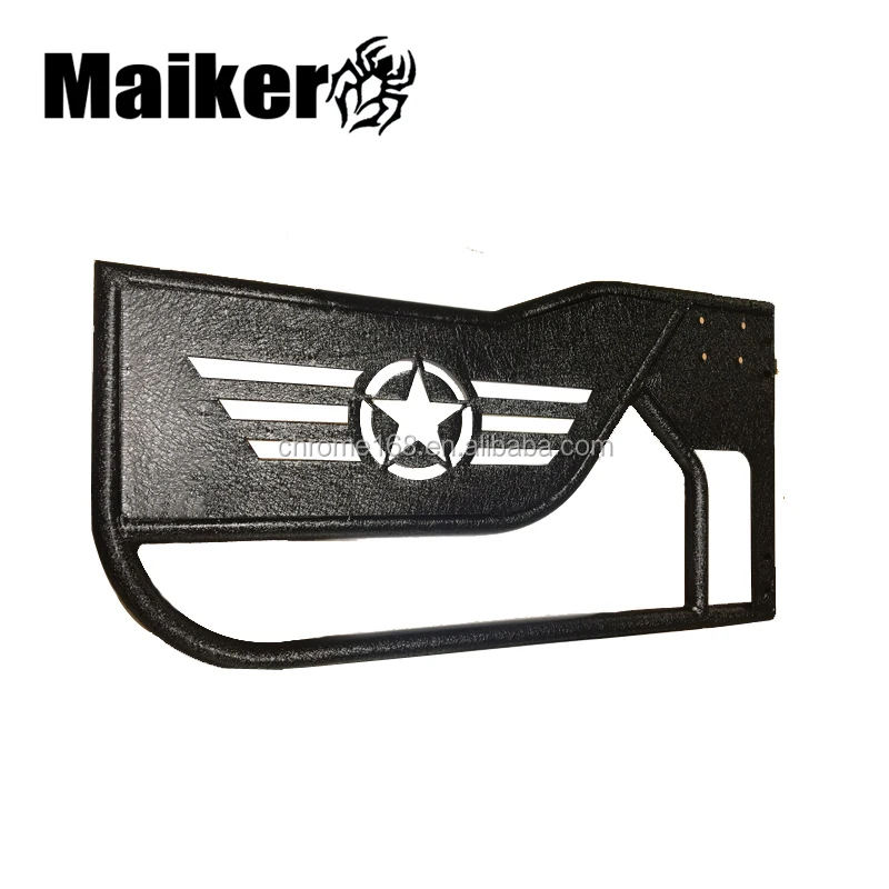 

2018 New Design Half Tube Door For Jeep Wrangler JK 4x4 Stainless Steel Accessories