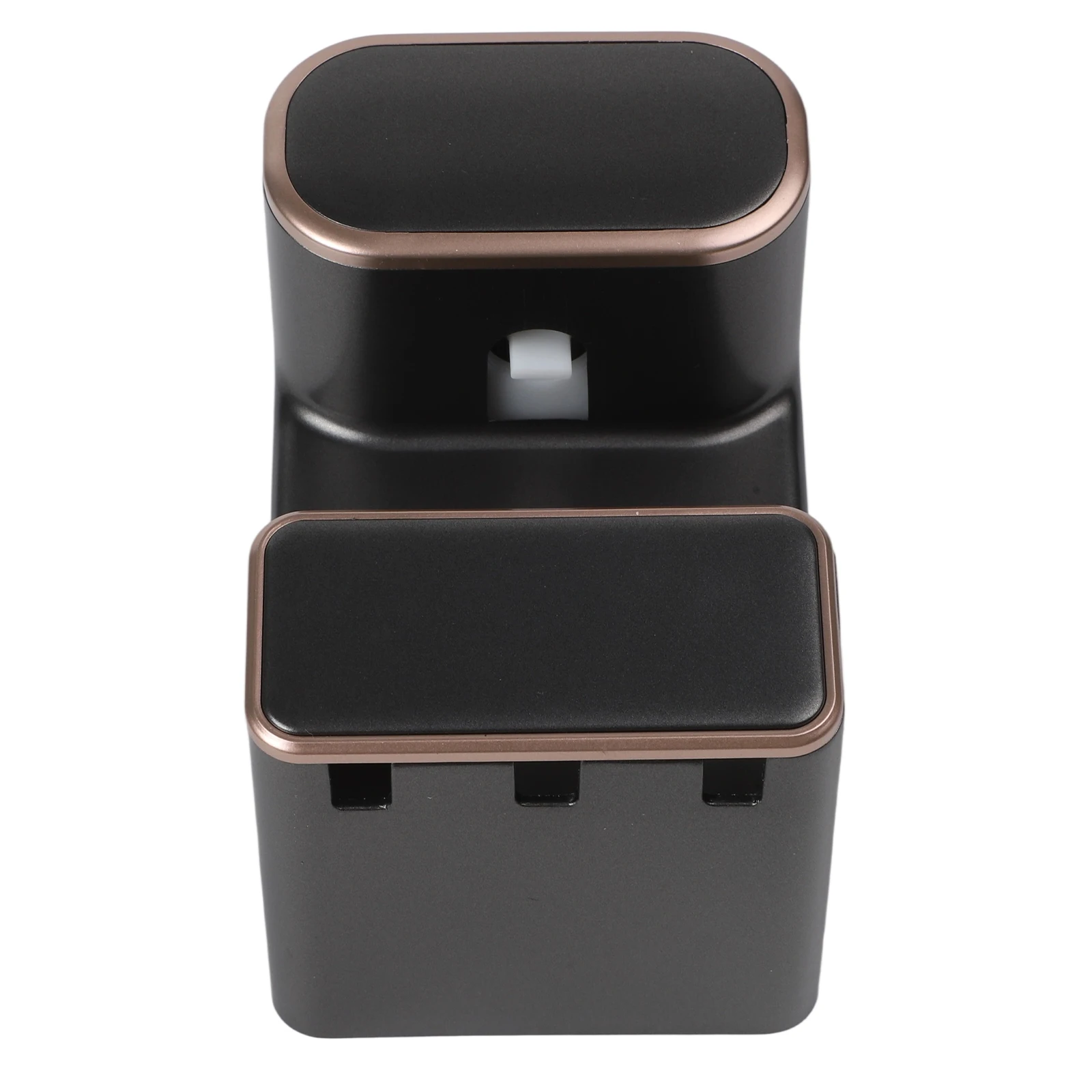 Convenient Toothpaste Dispenser with Sensory Activation Three Toothbrush Holders Perfect for Family Use Reduces Waste