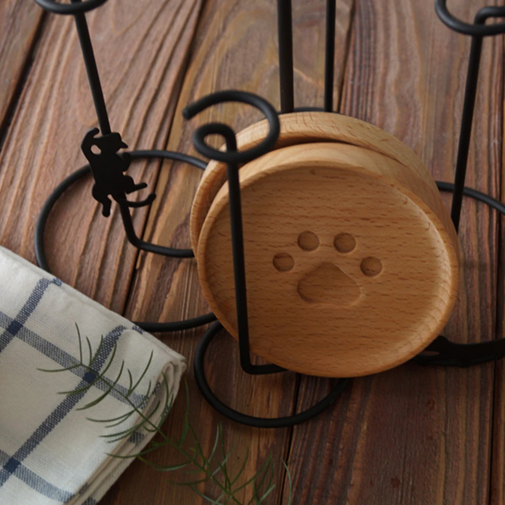 

Cat Tableware Stand Basket Kitchen Shelf Organizer Dishes for Cabinet Storage Soup Hat Holder