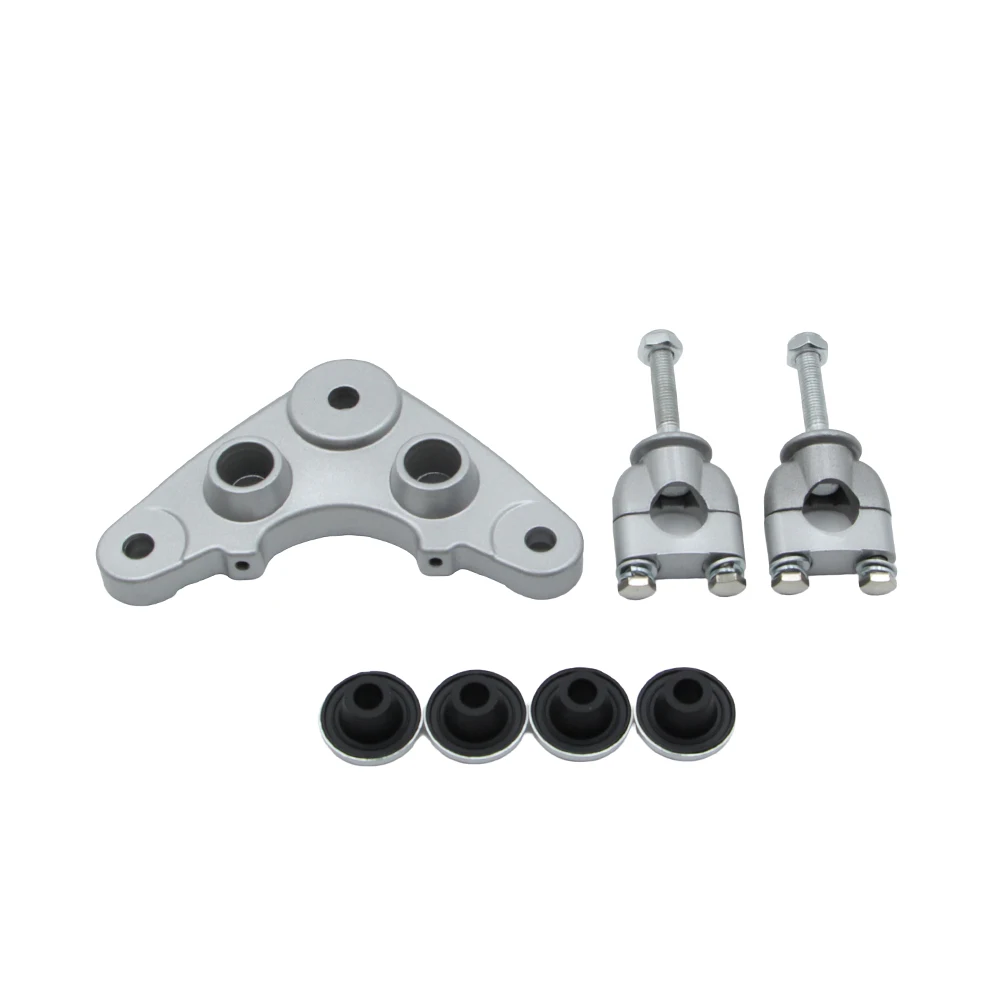 Motorcycle Front Fork Suspension 22mm Handlebar Risers Clamp Kit for CRF50 XR50 TTR50 PW50 50cc 70cc 90cc 110cc Pit Dirt Bike 4