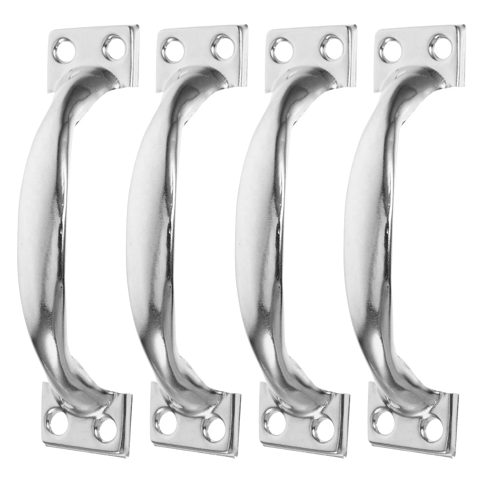 

4pcs Vintage Bow Cabinet Handles 4 Inch Metal Drawer Pulls For Kitchen Garage Doors Durable Home Decoration Hardware Iron