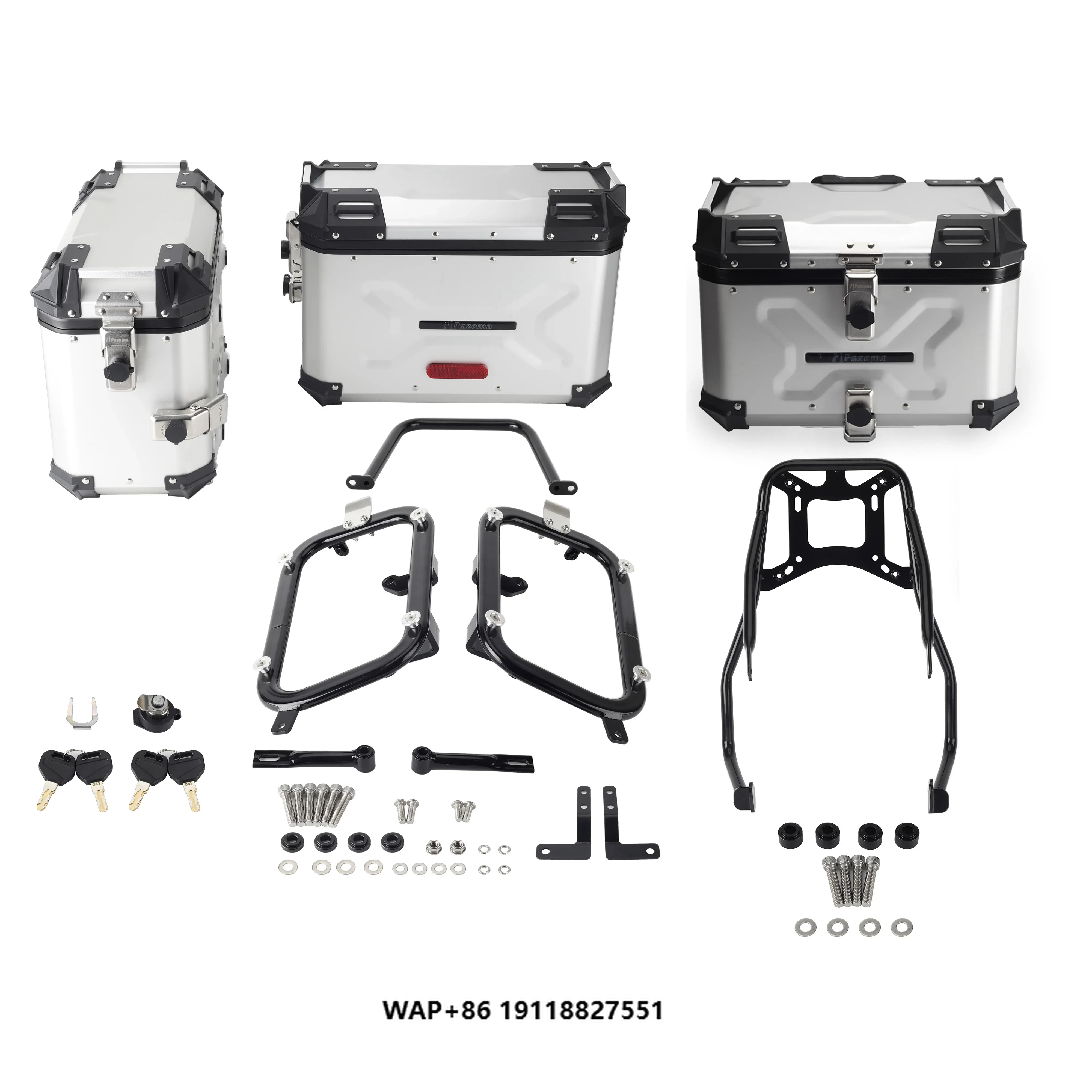 Saddlebag Set With Mounting System for Softail FXST FXBB FXBBS 2018-2023