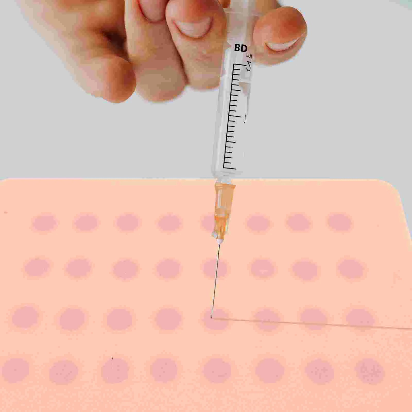 Skin Test Training Module Injecting Model Injection Practice Mat Pad Intradermal Silica Gel