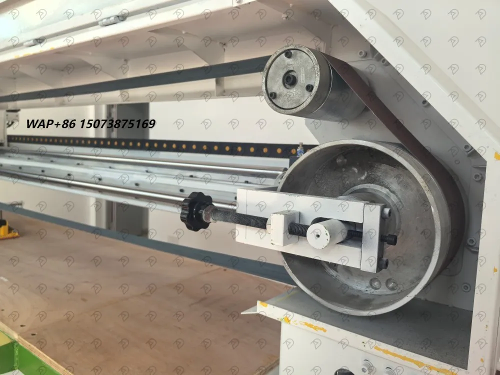 ADV-MS Industrial Stroke Sander Manual Abrasive Belt Brushing Machine for Metal Surface Finishing