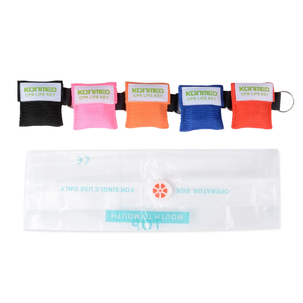 200 Pieces CPR Keys Chain For First Aid Training