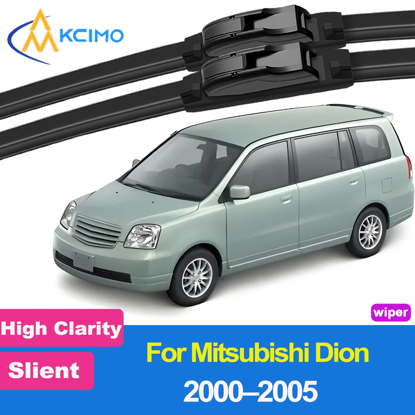 

2PCS New Front Windshield Wiper Blade for Mitsubishi Dion CR 2000-2005 Front Windshield Auto Wipers Blade Accessories 2005 2004