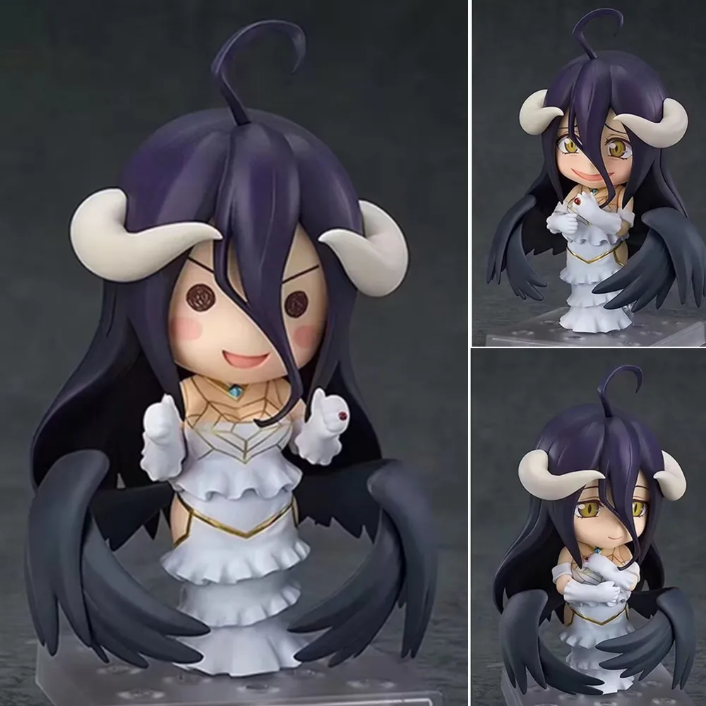 Anime Figur Overlord Albedo 642 PVC Action figur Cartoon Spielzeug für Kinder Albedo 10cm Sammler Geburtstags geschenke