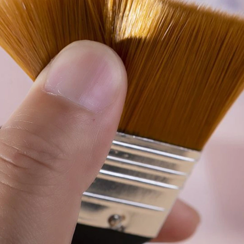 Pincel pintura profesional oblicuo redondo punta abanico, pincel acuarela, delineador, para aceite acuarela