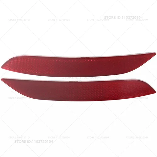 Imagen 2 del producto Para 2011-2015 X1 28i 28ix 35ix (E84) Reflector de parachoques trasero tira reflectante de advertencia 63147314883 63147314884